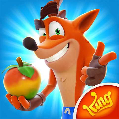 Crash Bandicoot On The Run logo