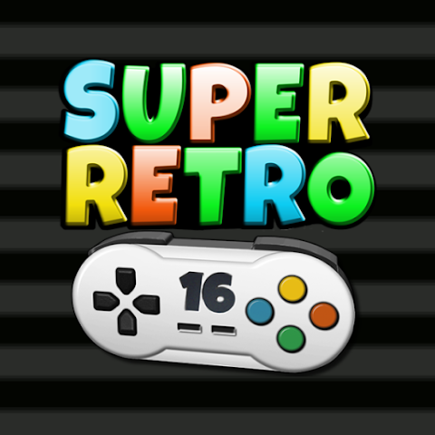 SuperRetro16 logo