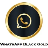 Whatsapp Black Golden