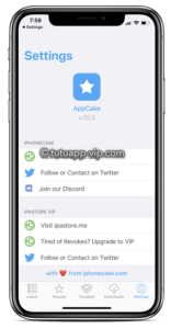 Appcake screenshot