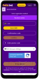 Helabet screenshot