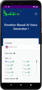 Speakatoo screenshot