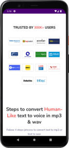Speakatoo screenshot