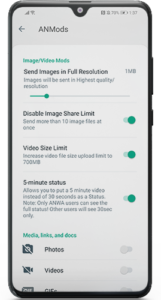 ANWhatsApp screenshot