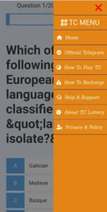 Tc Lottery screenshot