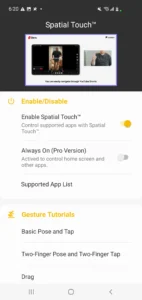 Spatial Touch screenshot