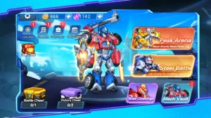 Mecha Storm Robot Battle Game screenshot