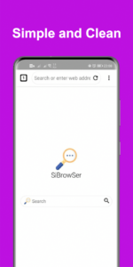 SiMontok Browser screenshot