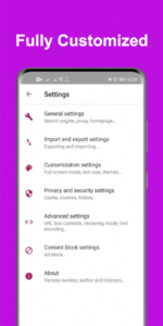 SiMontok Browser screenshot