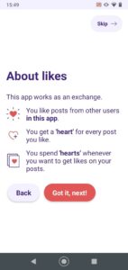 Like4Like screenshot