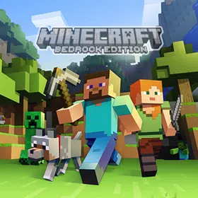 Minecraft Bedrock logo