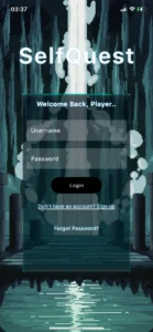 SelfQuest screenshot
