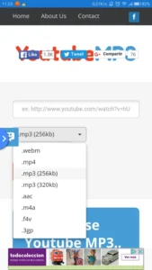 Youtube To Mp3 screenshot