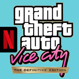 GTA Vice City NETFLIX logo