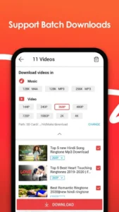 Vidmate screenshot