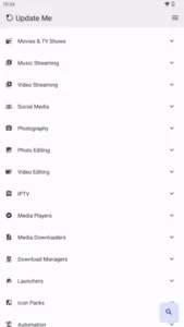 Update Me screenshot