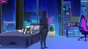 Night Gamer Girl screenshot