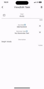 Univer Note screenshot