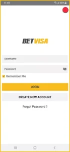 BetVisa screenshot