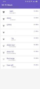 Wifi Mock screenshot