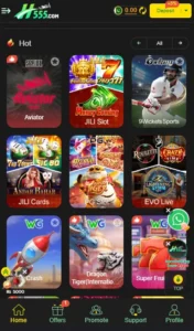 H555 Game screenshot