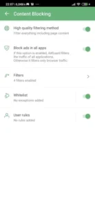 AdGuard screenshot