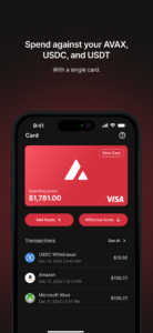 Avalanche Card screenshot