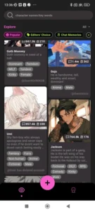 Crushon AI screenshot