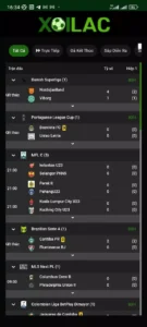 Xoilac TV screenshot