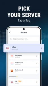 RushVPN screenshot